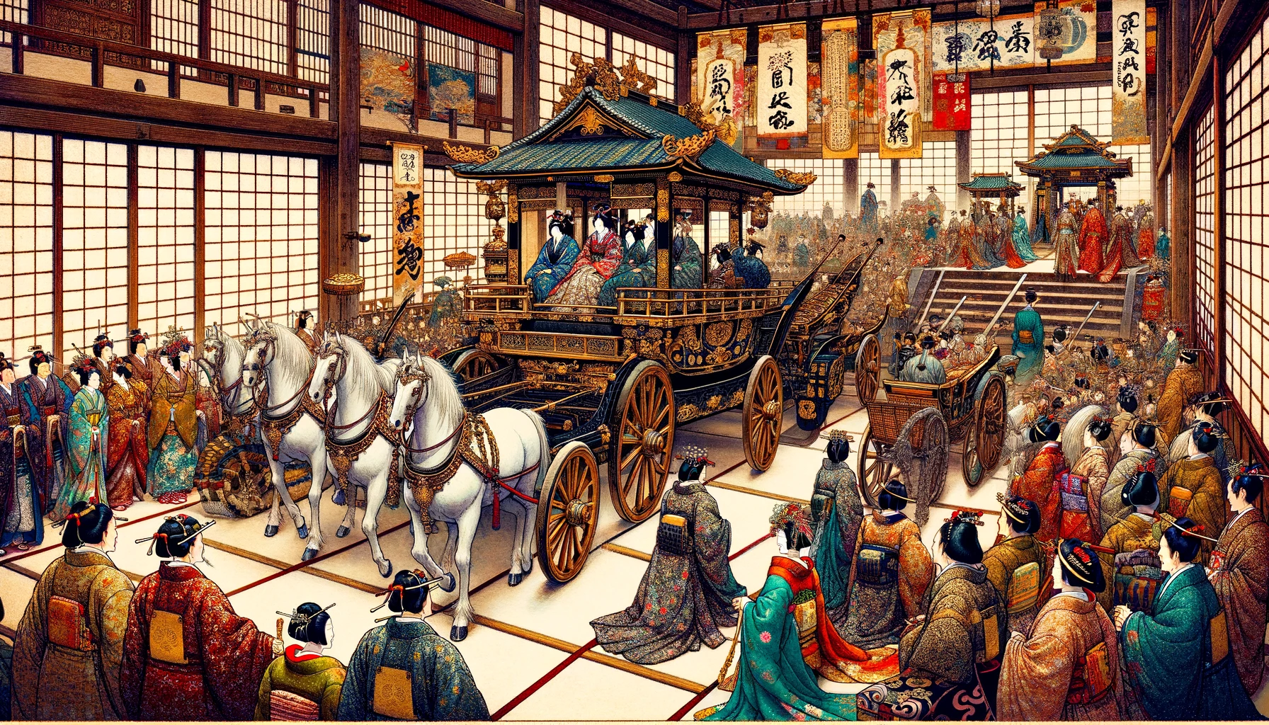 車 争い 現代 語 訳
